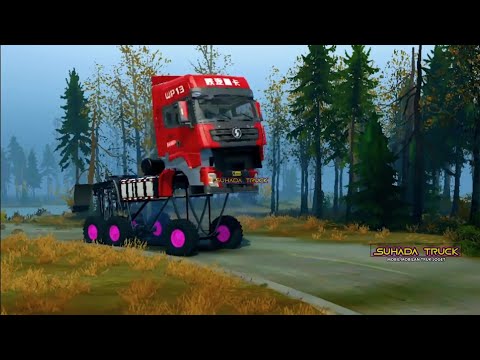 Truk Joget, truk oleng, dump truck dance funny - truck dance car, mixer truck, xe tải nhảy #01