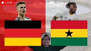 Deutschland - Ghana / Freundschaftsspiel Watchalong LIVE