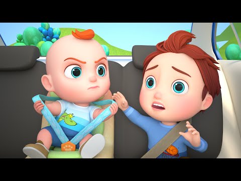 Let’s Buckle Up | Car Seat Song | Car Safety for Kids | Boo Kids Song & Nursery Rhymes