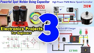 Top 3 Electronics Projects for Beginners with Basic Components (2025)