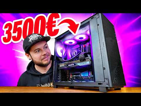 Wir BAUEN & VERLOSEN einen 3500€ GAMING PC mit 9800X3D!!