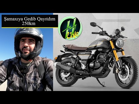 İlk Mexaniki Benzinli Motosikletim - Tvs Ronin