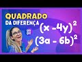 Understanding the Square of the Difference of Two Terms