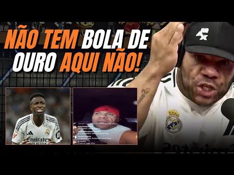 JORLAN E VÍDEO SOBRE VINÍCIUS JÚNIOR