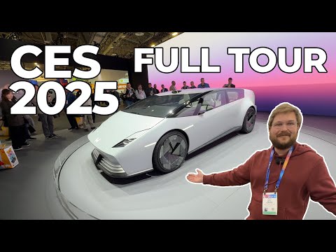 CES 2025! Full Tour Of EV & Charging Innovations