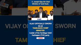 9th Chief Minister of Tamil Nadu: C. Joseph Vijay? 🔥 | Vijay Politics Update 🇮🇳