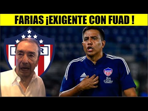 JUNIOR de BARRANQUILLA ¡ATENCION ! FARIAS CUCHILLA SALEN MAS JUGADORES