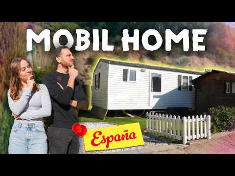 Así es vivir en una MOBIL HOME  🏠 House Tour 📍España - Vivir en ruta