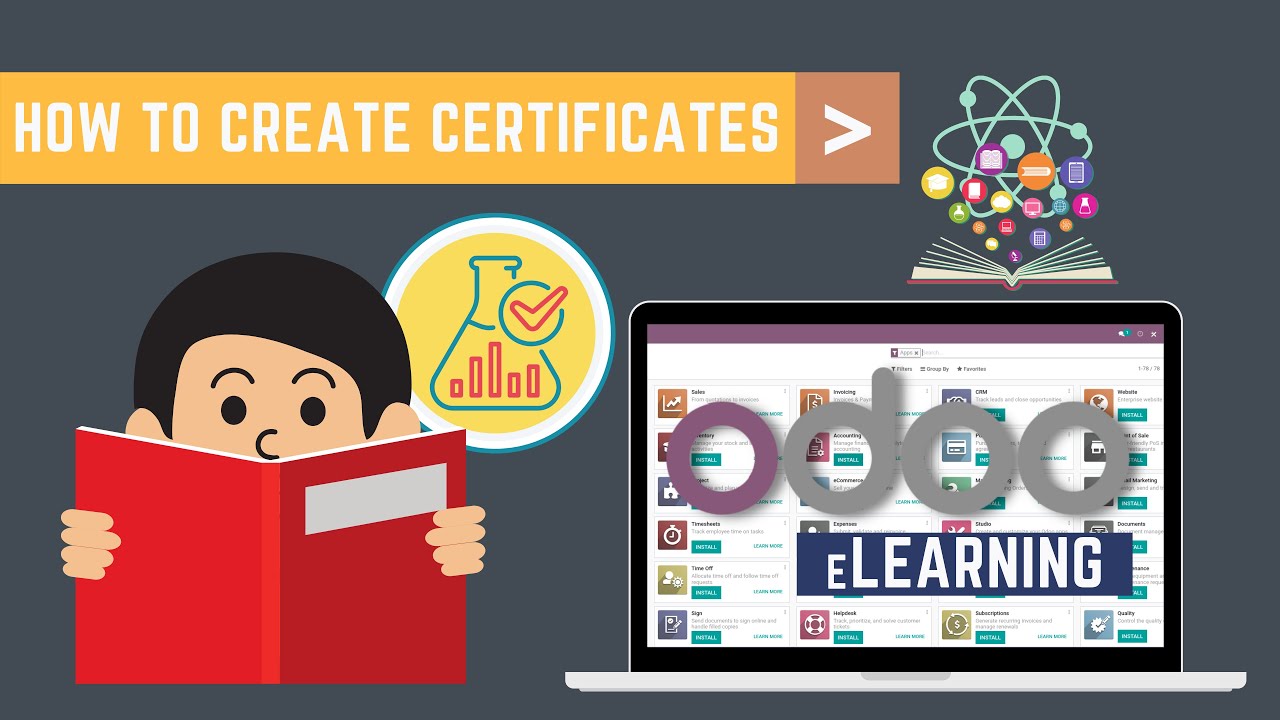How to Create Certificate using eLearning Module On Odoo | 07.05.2021

Good day, Techlabers! In todays video you will learn the convenience of creation of a certificate for the course. Just dive-in straight ...