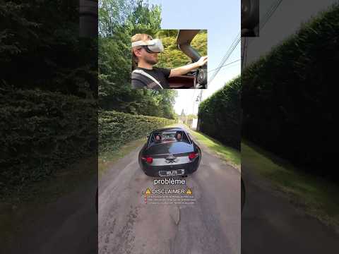 J’ai conduis une voiture à la 3ème personne