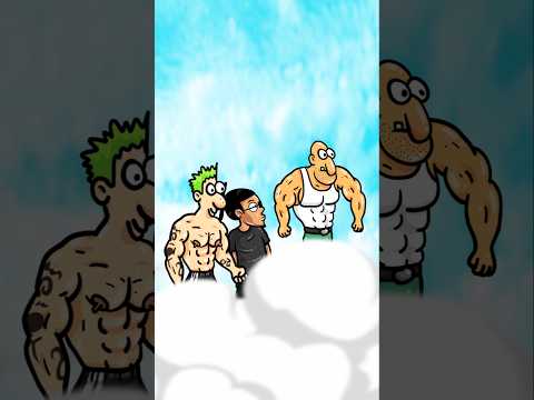 3 hombres llegan al cielo 😅   #humor #chiste #animacion #comedia #adrianvegadmente
