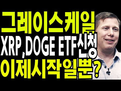 비트코인 도지코인 리플코인   🔥그레이스케일 XRP,DOGE  ETF신청  이제  시작일뿐  인내하자🔥