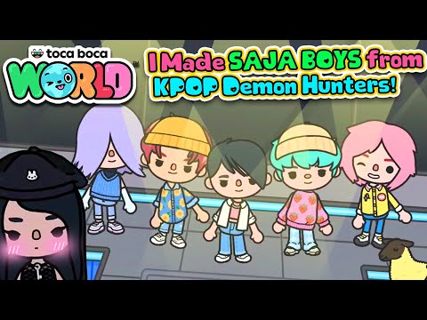 I Made The SAJA BOYS in Toca Life World! - Toca Life World