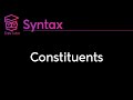Understanding Sentence Fragments and Constituents