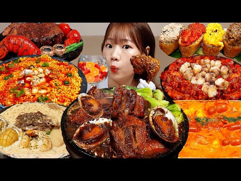 🏆통삼겹조림,스테이크,파스타,라면,비빔밥,집코바,찜닭🎉상반기 최고의 요리&먹방 영상 레전드 모음KOREANFood MUKBANG ASMR EATINGSHOW REALSOUND