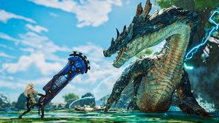 Great Sword Faces Tempered Lagiacrus – MH Wilds