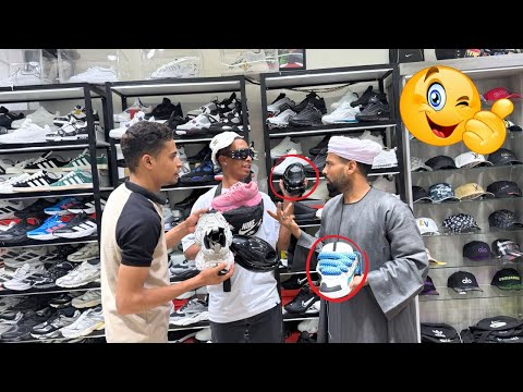 الحاج صديق رايح يشتري كوتشي لولده شوف نشفان الريق 😂