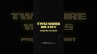 Two weeks until the Champions 2026 Anthem