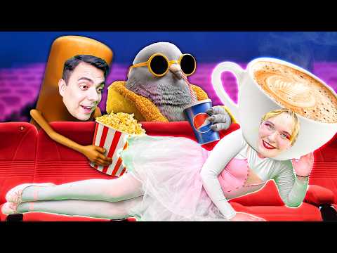 Fake Vs Real Italian Brainrot | Easy Sneaking into the Ballerina Cappuccina Movie By Crafty Hacks