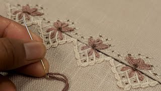 Elegant Lace Borders | Easy Embroidery Tutorial