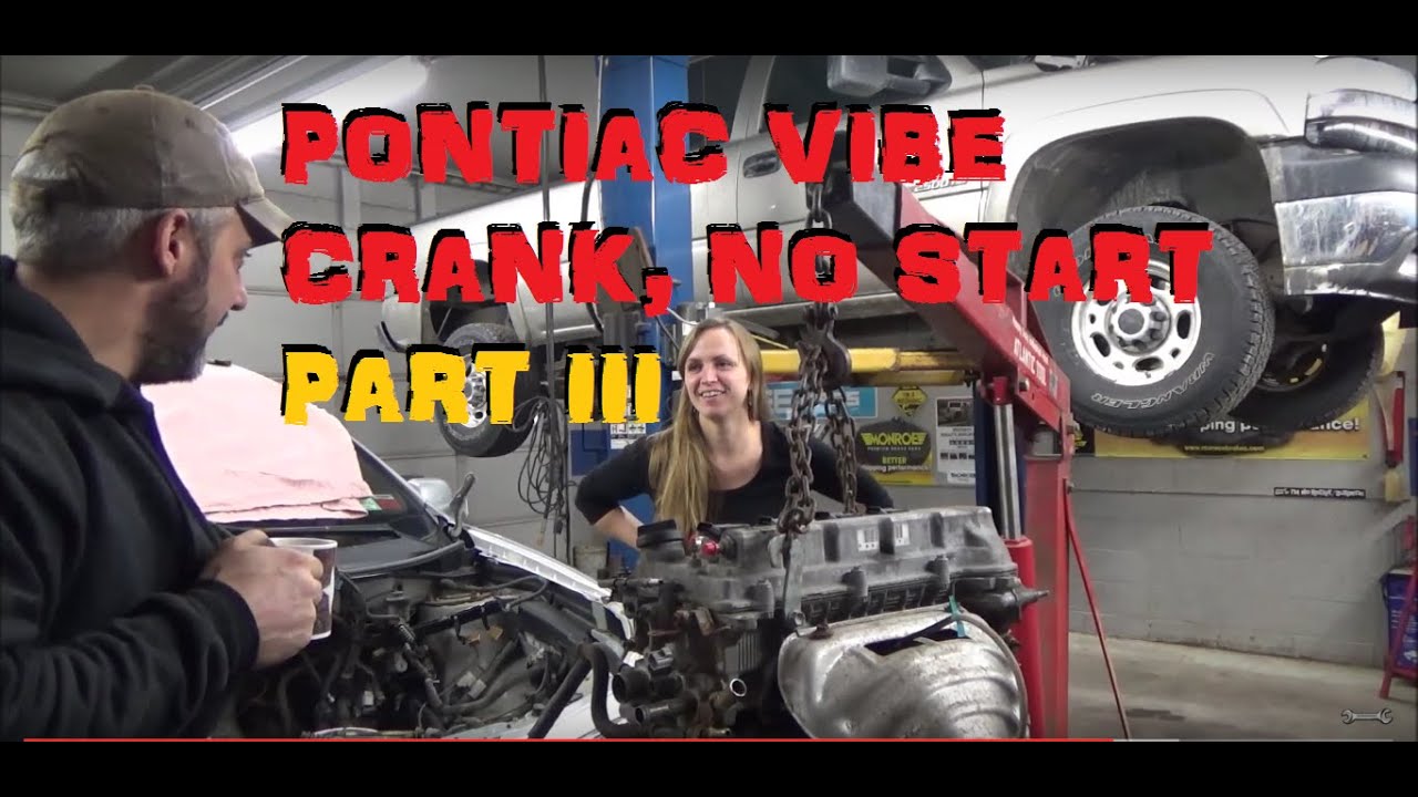 2005 Pontiac Vibe 1. 8 No Start Cranks OK - Part 3