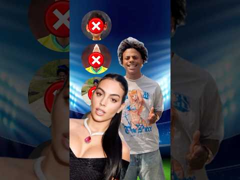 Georgina Shocked For ShowSpeed Says 🥶 Ronaldo vs Messi vs Neymar vs ShowSpeed 🔥