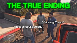 The True GTA 5 Ending (Option C Hangout Dialogue)