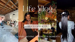 VLOG: A LOT Happened… Apartment Flood, Moving (Again), & Vegas Moments!