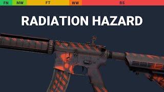 M4A4 Radiation Hazard Wear Preview