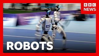 YouTube video thumbnail: These Robots Can Sprint. But Can They Think?