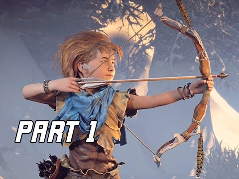 Horizon Zero Dawn Walkthrough Part 1 - FIRST 1.5 HOURS! (PS4 Pro Let's Play Commentary)