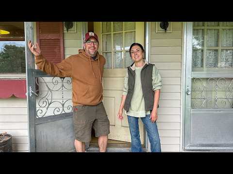 EXPLORING Our NEW 150 Year Old VACANT FARMHOUSE (FULL House Tour)