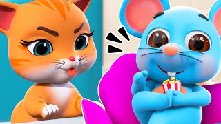 குட்டி பூனை மியாவ் மியாவ் | Billi Karti Meow Moew | +More Tamil Rhymes & Baby Songs | Jugnu Kids