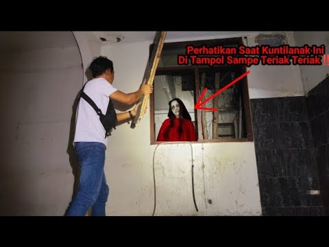 TAMPOL KUNTILANAK PENUNGGU HOTEL TERBENGKALAI PAKE KAYU
