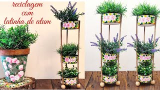 Reciclagem com Latinhas de Atum / diy /reciclagem