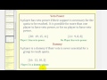 Weighted Voting Systems Concepts