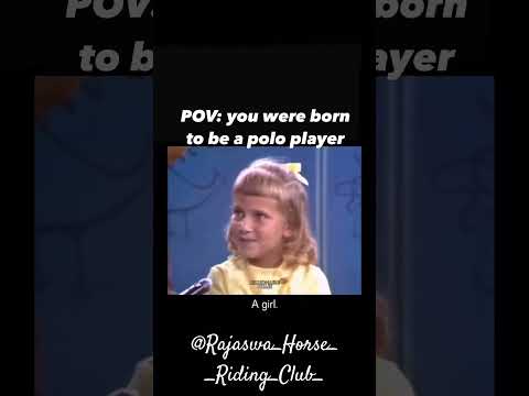 Suddenly it all makes sense…🐴🐴🐴 #polo #polopony #morehorses #poloplayer #horselove #horseracing