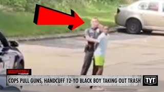 UPDATE: Cops SUED For Pulling Gun, Handcuffing 12-Year-Old Black Boy Taking Out Trash