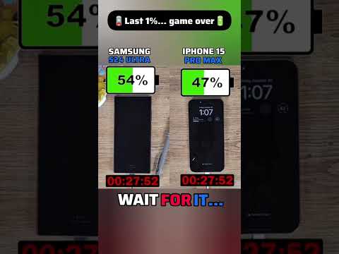 ๐ณ๐ SAMSUNG S24 ULTRA vs iPHONE 15 PRO MAX BATTERY TEST!! ๐ณ๐