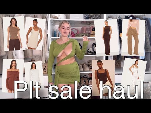 Plt sale haul | try on