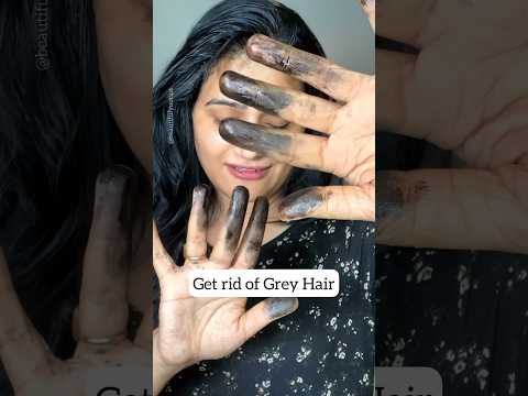 Natural Hair Dye| Get rid of White Hair #haircare #hairgrowth #shorts