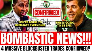 4 NBA STARS IN MASSIVE CELTICS BLOCKBUSTER TRADE?! | PAUL GEORGE FIRED? | NBA