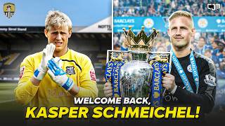 Kasper Schmeichel Kembali ke Notts County