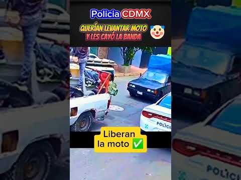 y les cayó la banda #policia #noticias