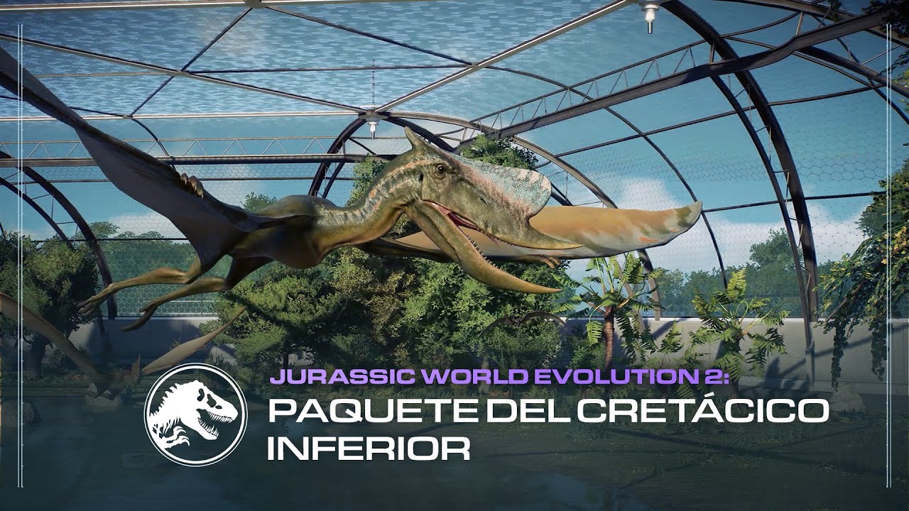 Jurassic World Evolution 2: paquete de dinosaurios de Campamento Cretácico