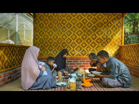 Masak sederhana, Makan bersama setelah Idul Adha | Hidup di Desa