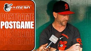 Craig Albernaz after O's drop Game 2 against Nationals