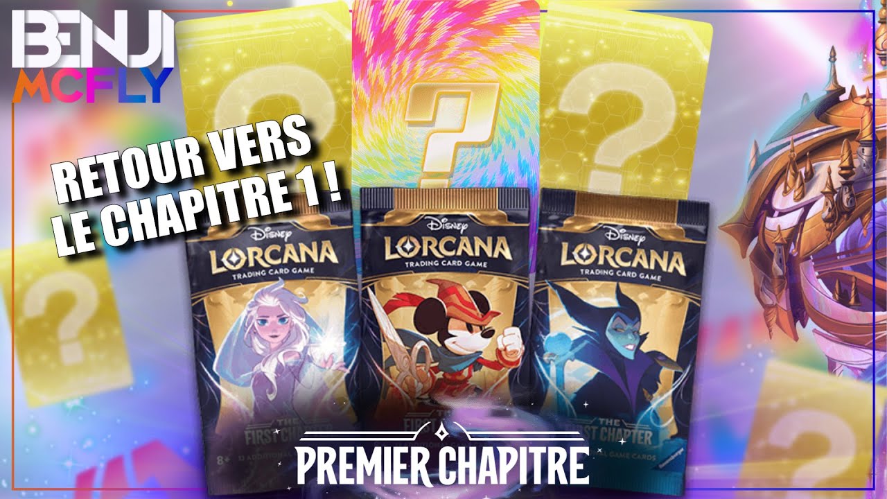 ✨JE SORS MES GRIGRIS POUR DROPER DU LOURD ! 🤞🍀 Lorcana Chapitre 1