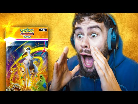 MON PREMIER GOD PACK SUR CETTE NOUVELLE EXTENSION POKEMON TCG POCKET !