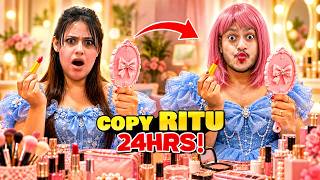 রিতু কে কপি করতে গিয়ে রাকিব এর এ কী অবস্থা হলো ! 🤣 | Copy My Sister For 24 Hours | Rakib Hossain
